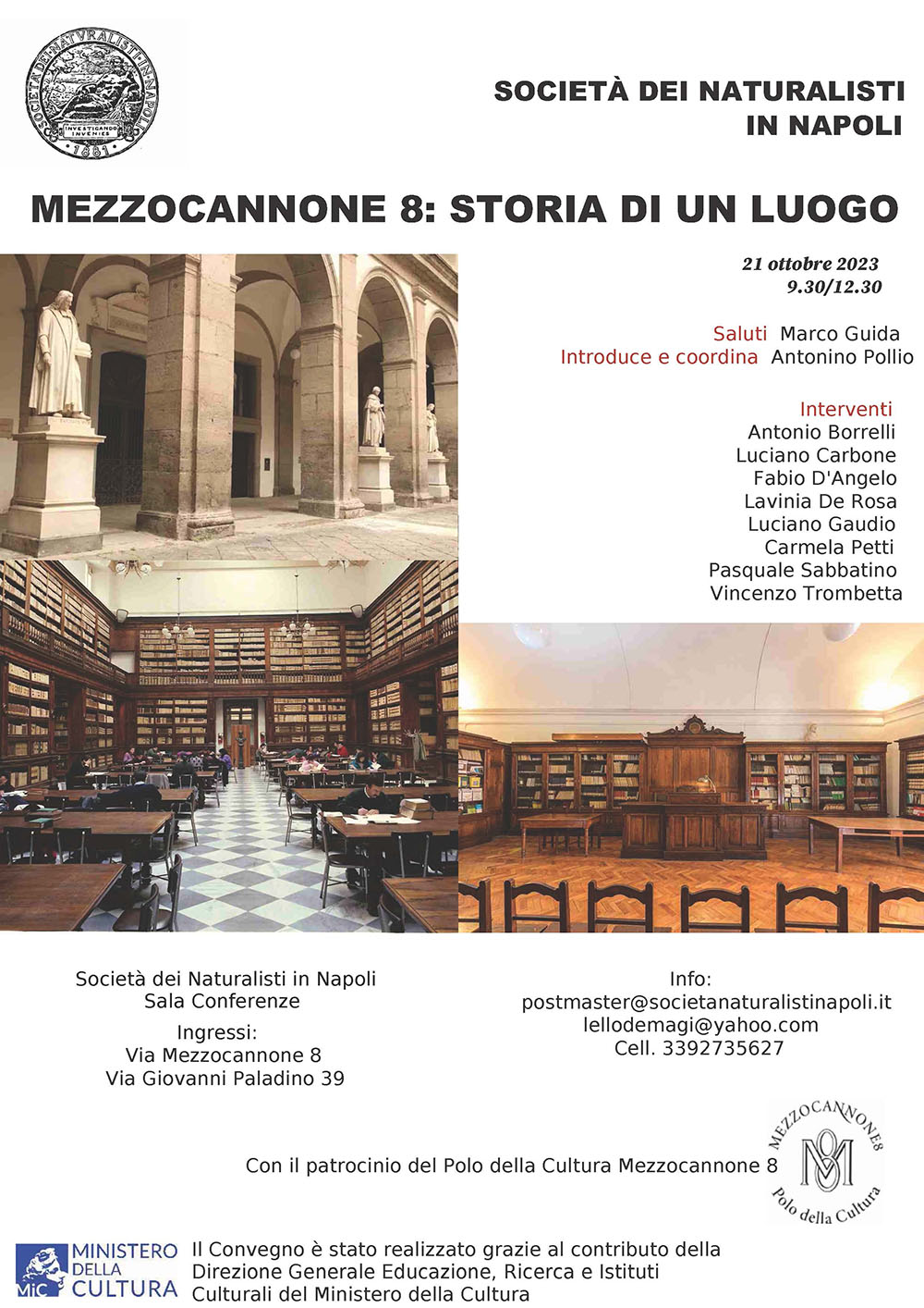 Mezzocannone 8 Storia di un luogo