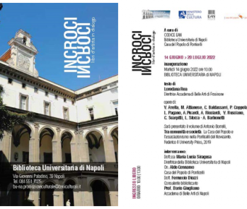 INCROCI | Libri d'artista in dialogo | Biblioteca universitaria di Napoli 