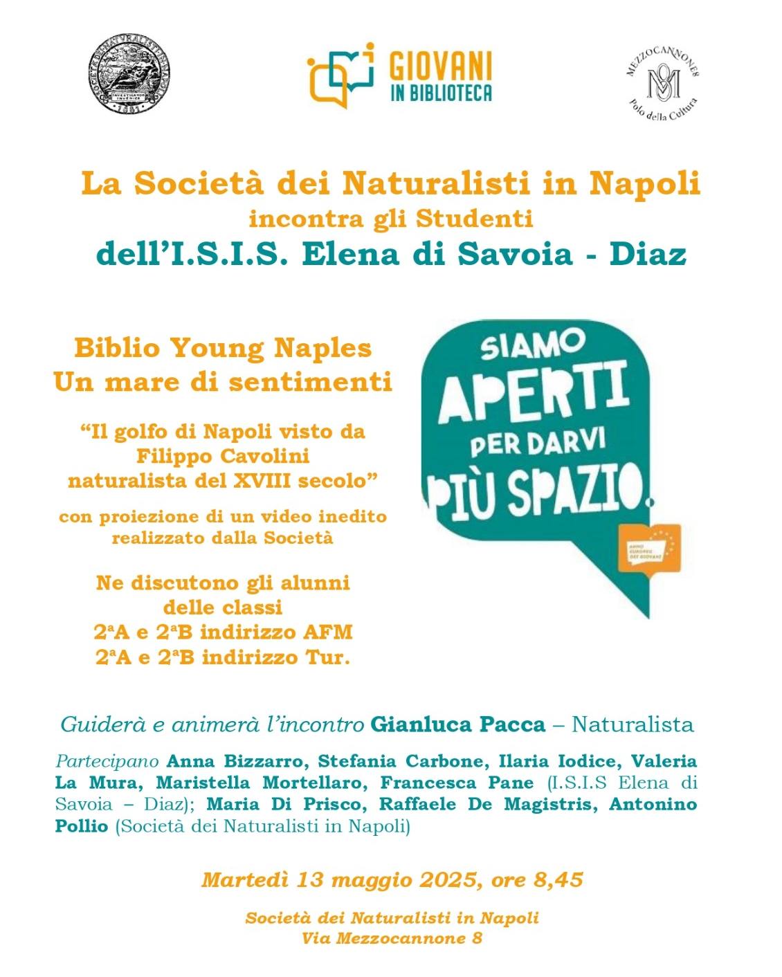Biblio Young Naples | Un mare di sentimenti