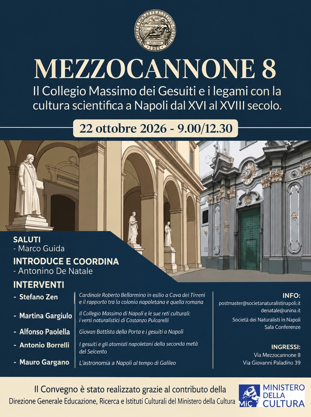 Il Collegio Massimo dei Gesuiti e i legami con la cultura scientifica a Napoli dal XVI al XVIII secolo