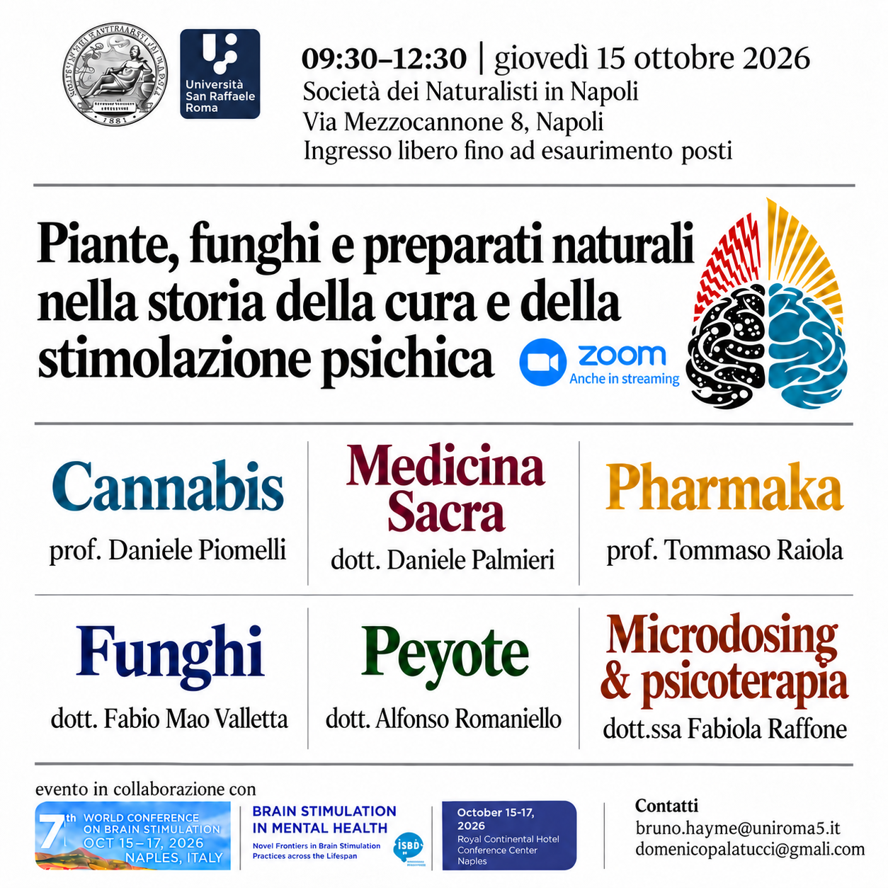 Piante, funghi e preparati naturali nella storia della cura e della stimolazione psichica